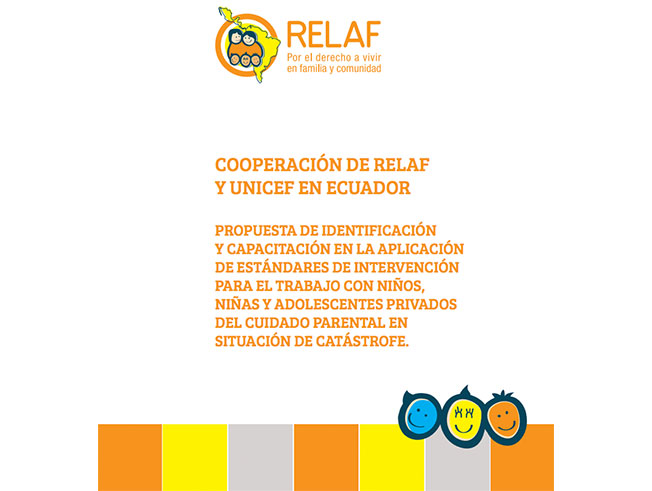 Cooperación de RELAF y UNICEF en Ecuador